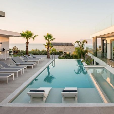 קיסאמוס Villa Lydia I Superb Views, Two Pools, Next To The City מראה חיצוני תמונה